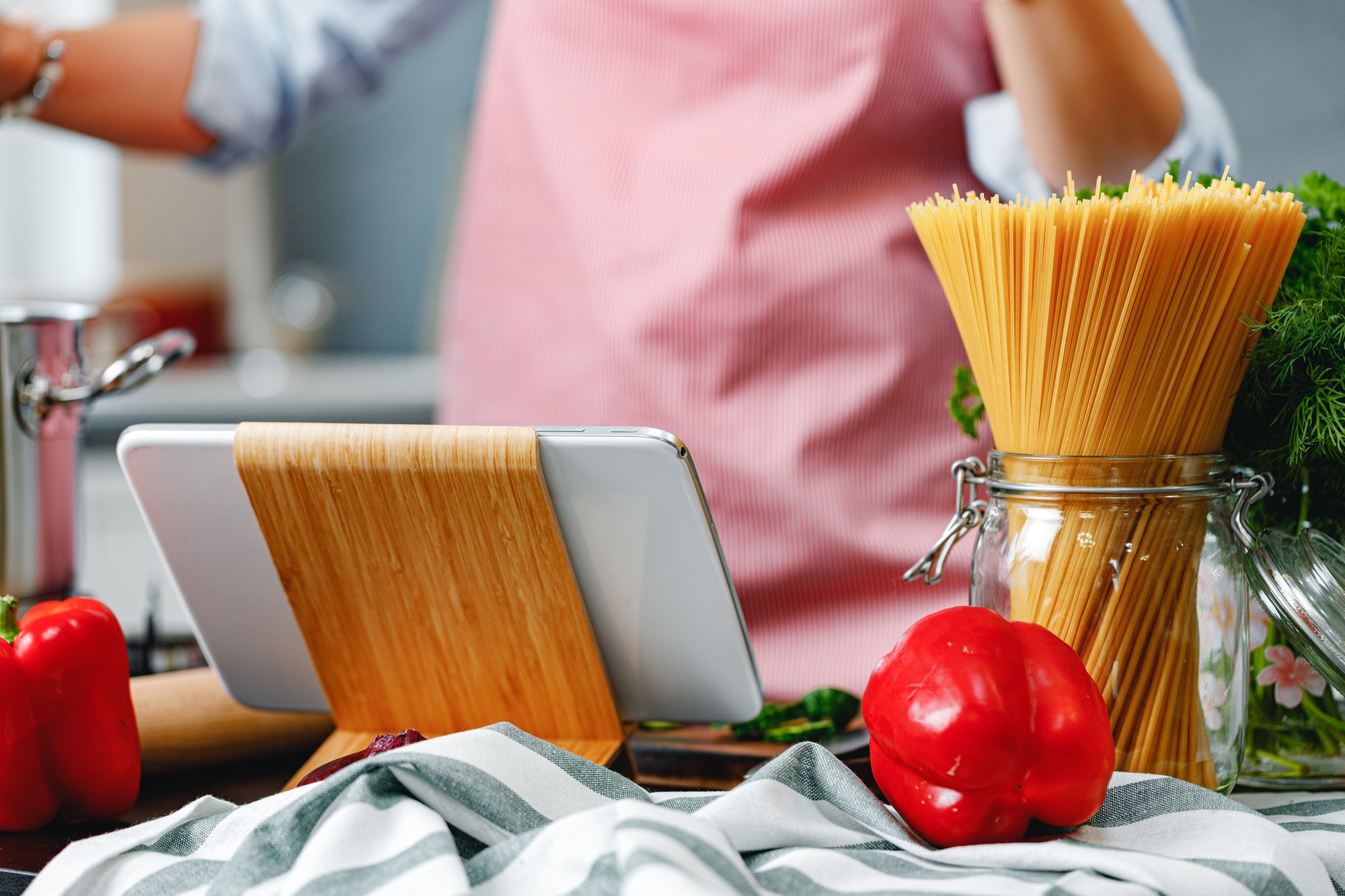 Cucina in un piccolo studio didattico